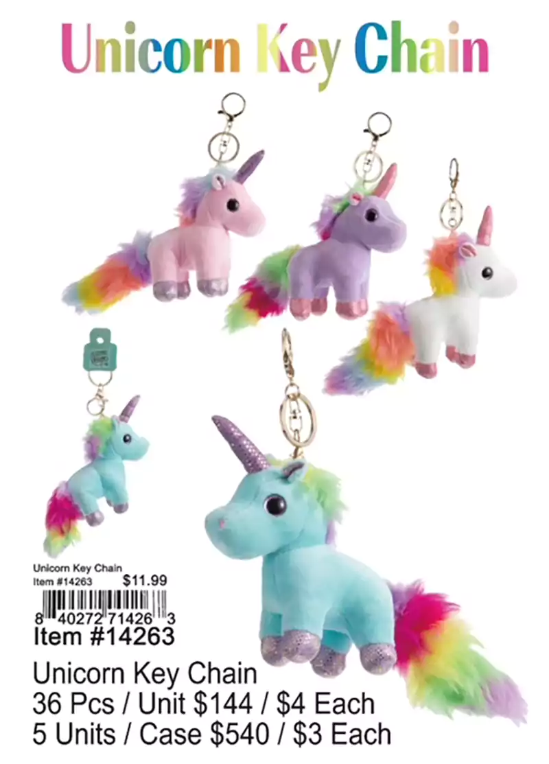 Unicorn Keychain